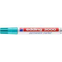 EDDING Alkoholos marker, 1,5-3 mm, kúpos, edding "3000", türkíz 7580228013