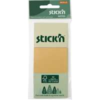 STICK N Stickn 38x51 mm 3x100 lap (3 tömb/csomag) vegyes pasztell színek öntapadó jegyzettömb 21885