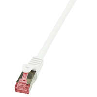 LogiLink Logilink patch kábel primeline, cat.6, s/ftp, fehér, 0,5 m