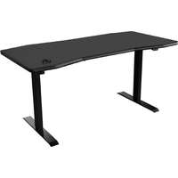 Nitro Concepts Gamer asztal nitro concepts d16e 1600 x 800 mm carbon black elektromosan állítható nc-gp-dk-008