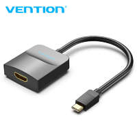 VENTION Vention usb-c - hdmi (fekete, abs type), 0,15m, adapter