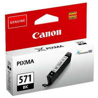 Canon Cli-571b tintapatron pixma mg5750, 6850,7750 nyomtatókhoz, canon, fekete, 7 ml 0385c001/cli-571b
