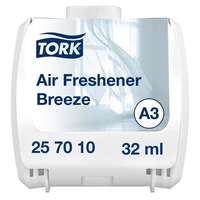 TORK Légfrissítő, folyamatos adagolású, 32 ml, a3 rendszer, tork, tengeri fuvallat 257010