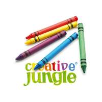 CREATIVE JUNGLE Zsírkréta creative jungle kerek hegyezett 12 színű cfa2453