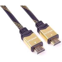 PREMIUMCORD Premiumcord kábel hdmi high speed, ethernet, gold plated, 4k, m/m, 3m, fekete kphdmet3