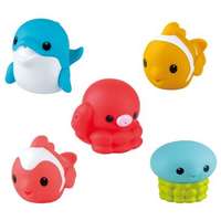 Playgo Playgo: vizet spriccelő puha tengeri állatkák - 5 db-os, többféle