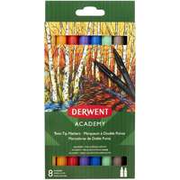 DERWENT Derwent academy 8 db-os kétoldalas akvarel filckészlet 98206