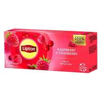 LIPTON Gyümölcstea lipton málna-vörösáfonya 20 filter/doboz
