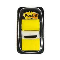 POST-IT Oldaljelölő 3m post-it 680-5 műanyag 25x43mm sárga lpj6805