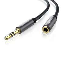 UGREEN Ugreen av118 aux jack audio hosszabbító kábel 3.5 mm 1.5m fekete (10593) ug10593