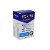 - Tovita komplex tojáshéjkalciumot d3-vitamint és k2-vitamint tartalmazó étrend-kiegészítŐ 60db