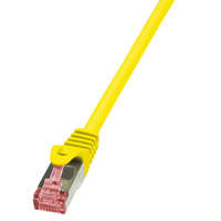 LogiLink Logilink patch kábel primeline, cat.6, s/ftp, sárga, 0,5 m