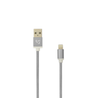 SBOX Sbox kábel, cable usb a male - 8-pin iph male 1.5 m grey - blister iph7-gr