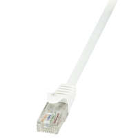 LogiLink Logilink patch kábel econline, cat.6, u/utp, fehér, 3 m
