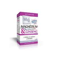 - Interherb magnézium 250mg-b6-vitamin-ginseng tabletta 30db