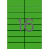 APLI Etikett, 105x37 mm, színes, apli, zöld, 320 etikett/csomag 01598