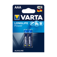 Varta Varta 4903121412 longlife power aaa (lr03) alkáli mikro ceruza elem 2db/bliszter