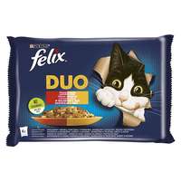 FELIX állateledel alutasakos felix fantastic duo macskáknak házias válogatás aszpikban 4x85g 12 448 308