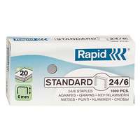 RAPID Rapid standard 24/6 1000db/doboz fűzőkapocs 24855600
