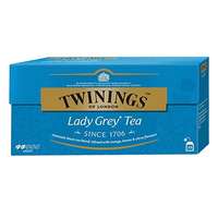 TWININGS Fekete tea twinings lady grey 25x2gr 101219