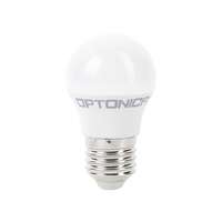 Optonica Optonica led gömb izzó, e27, 8w, meleg fehér fény, 710lm, 2700k - 1338