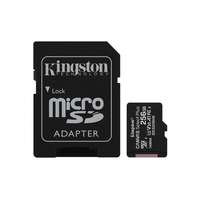 KINGSTON Kingston memóriakártya 256gb (microsdxc canvas select plus - class 10, uhs-1, a1) + sd adapter sdcs2/256gb