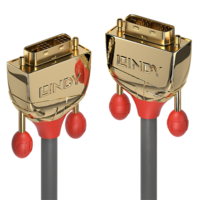 LINDY Lindy kábel dvi, high speed gold line, single link, 20m - 20 év garancia 36217