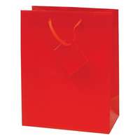 Creative Dísztasak creative special simple m 18x23x10 cm egyszínű piros zsinórfüles 71456