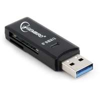 Gembird Gembird usb 3.0 kártyaolvasó fekete (uhb-cr3-01)