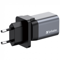 VERBATIM Verbatim 32200 gnc-35 gan charger 35w usb type-a + type-c hálózati töltő adapter