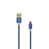 SBOX Sbox kábel, cable usb a male - micro usb male 1.5 m blue usb-10315bl
