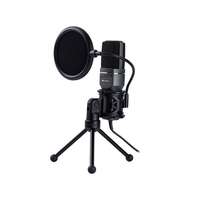 Tracer Tracer digital pro usb fekete kondenzációs mikrofon pop szűrővel tramic46419