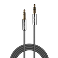 LINDY Lindy 3m 3.5mm audio kábel, cromo line 35323