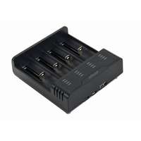 Gembird Gembird bc-usb-02 ni-mh + li-ion fast battery charger black