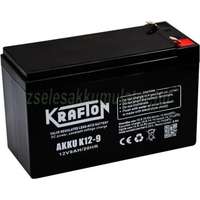 KRAFT Kraft k12-9 9000mah akkumulátor fekete akku k12-9