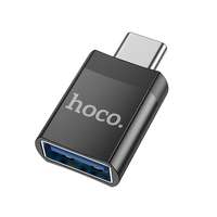 HOCO Hoco ua17 adapter (usb aljzat - type-c, otg, adatátvitel és töltés) fekete ua17_usb_typec