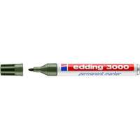 EDDING Alkoholos marker, 1,5-3 mm, kúpos, edding "3000", olívazöld 7580228008