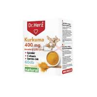 - Dr.herz kurkuma+c-vitamin+szerves cink kapszula 60db