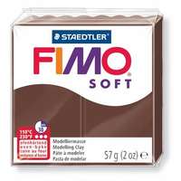 FIMO Gyurma, 57 g, égethető, fimo "soft", csokoládé 8020-75