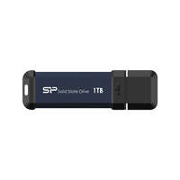 Silicon Power Silicon power pendrive ssd ms60 500gb external ssd in stick format, type-a interface, 600/500mb/s, aluminium + plastic s sp500gbuf3s60v1b