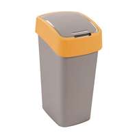 CURVER Billenős szelektív hulladékgyűjtő, műanyag, 45 l, curver, sárga/szürke 195023