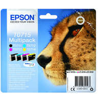 Epson T07154010 tintapatron multipack stylus d78, d92, d120 nyomtatókhoz, epson, b+c+m+y, 23,9ml c13t07154012/c13t07154010