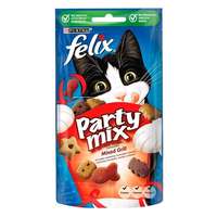 FELIX állateledel jutalomfalat felix party mix mixed grill macskáknak 60g