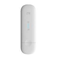 ZTE Zte mf79u hordozható usb modem/usb stick (hotspot, 150 mbps, 4g lte, microsd kártyaolvasó) fehér