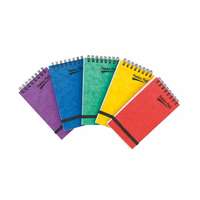 PUKKA PAD Jegyzetfüzet, a7, vonalas, 60 lap, pukka pad "pressboard", vegyes színek 7272-prs