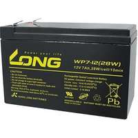 LONG Long wp7-12 akkumulátor 12v / 7ah 151x65x94mm ólom-sav akkumulátor