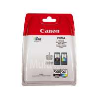 Canon Canon patron - pg-560 + cl-561 multipack (fekete, színes 7,5ml + 8,3ml) 3713c006