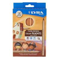 LYRA Színes ceruza lyra color giant bőrtónusú 12 db/készlet 3931124