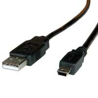 Egyéb Kábel usb összekötő value usb 2.0 a (male) - mini b (male) 1.8m fehér s3142