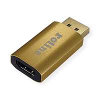 Roline Roline adapter displayport - hdmi, m/f v1.2, 4k gold 12.03.3158-20